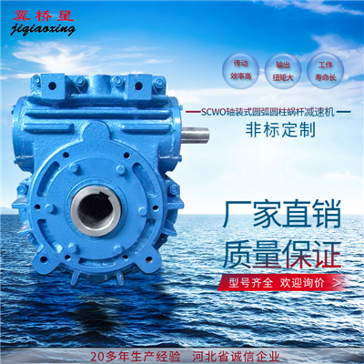圓弧圓柱蝸桿減速機-CWO圓弧圓柱蝸桿減速機