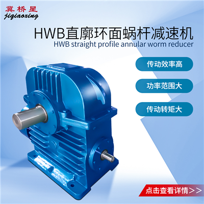 減速機(jī)-直廓環(huán)面蝸桿減速機(jī)-HW系列直廓環(huán)面蝸桿減速機(jī)